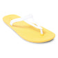 EIFFEL SEMELLE JAUNE ET LANIÈRE BLANCHE